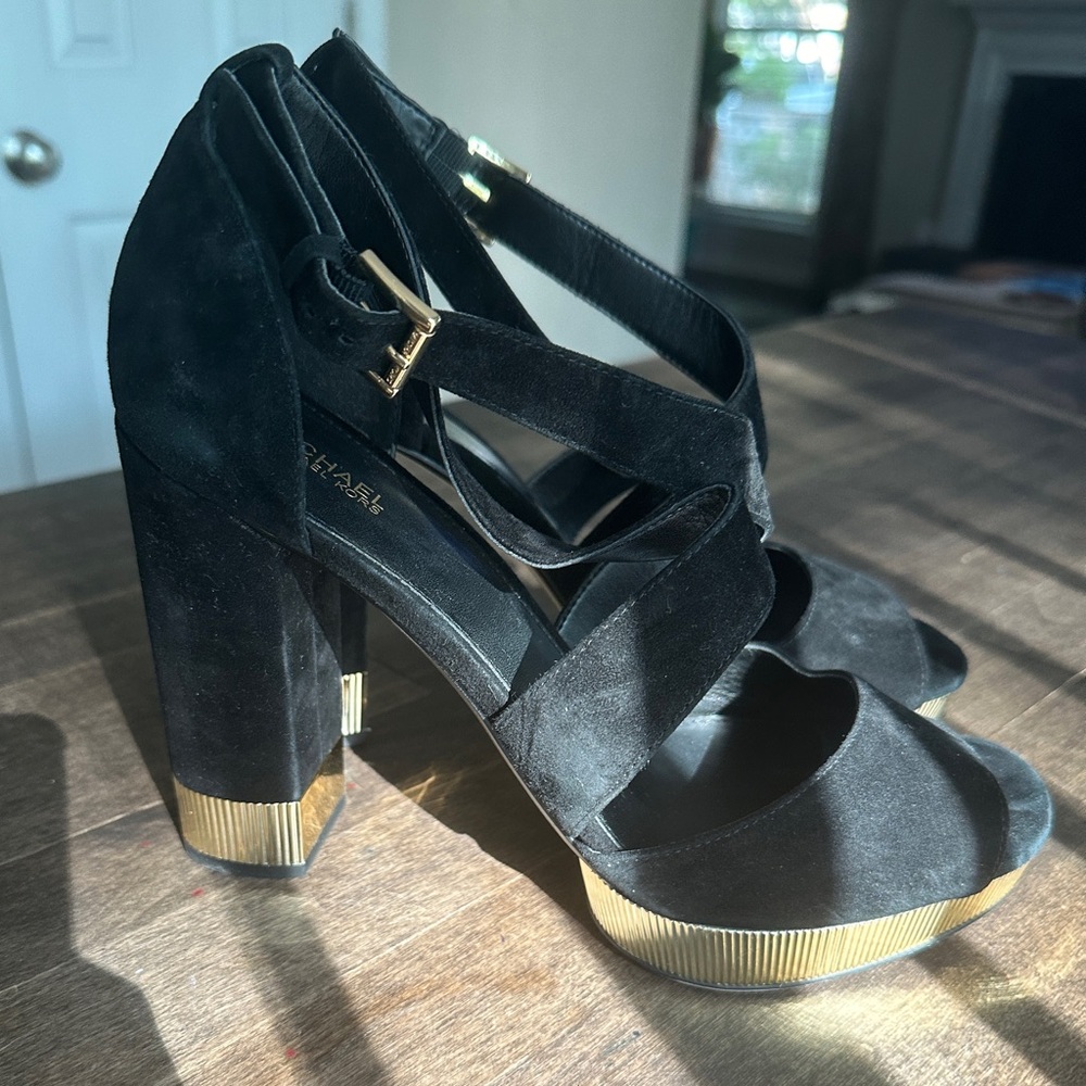 Micheal KORS Valerie Platform Black